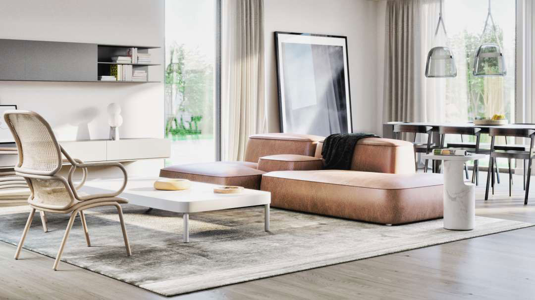 High-quality deck rendering services showcasing the final material textures and colors